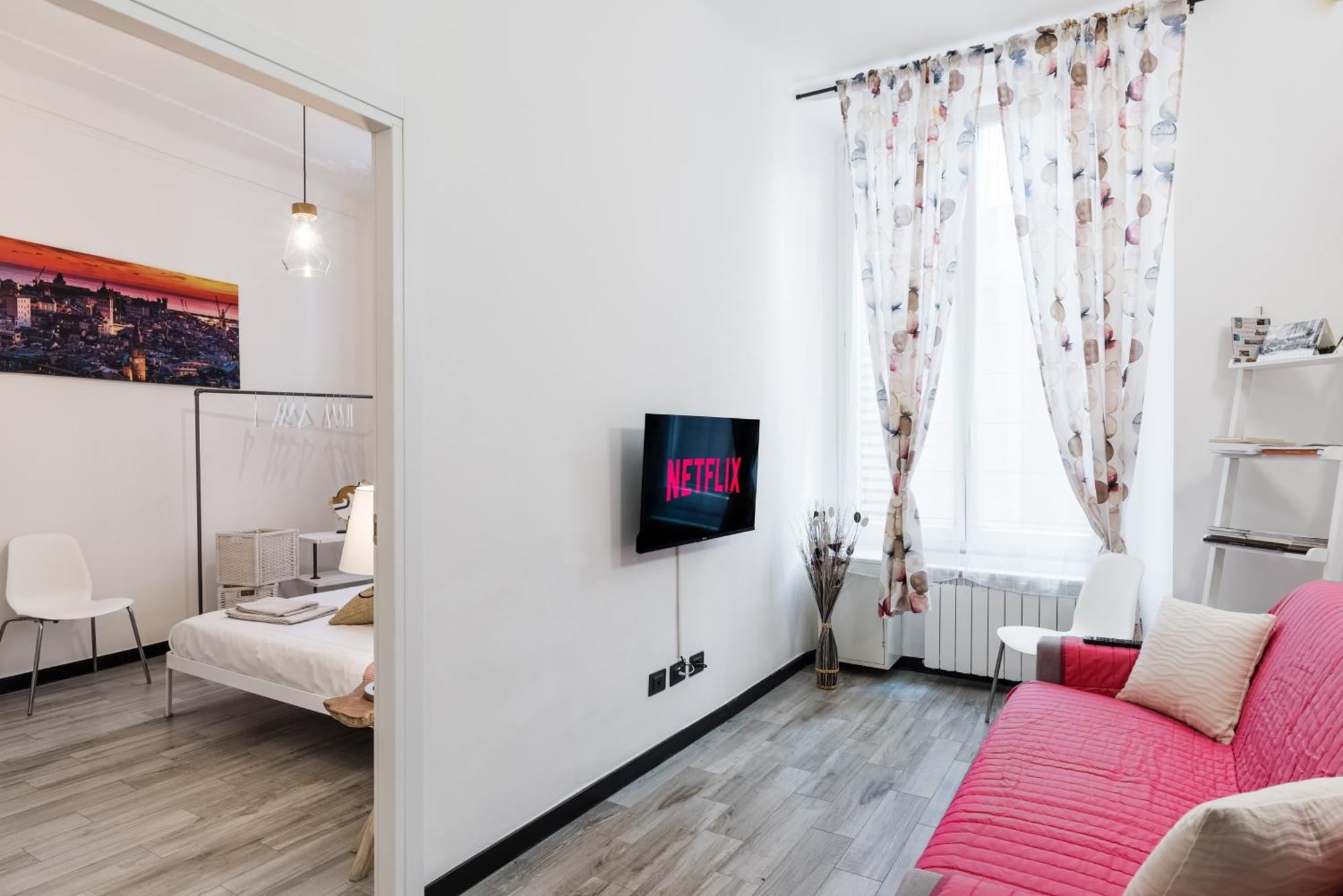 Acquario 5 Minuti, 1Br , Free A-C, Wifi & Netflix "City Center" By Tilo Генуя Экстерьер фото