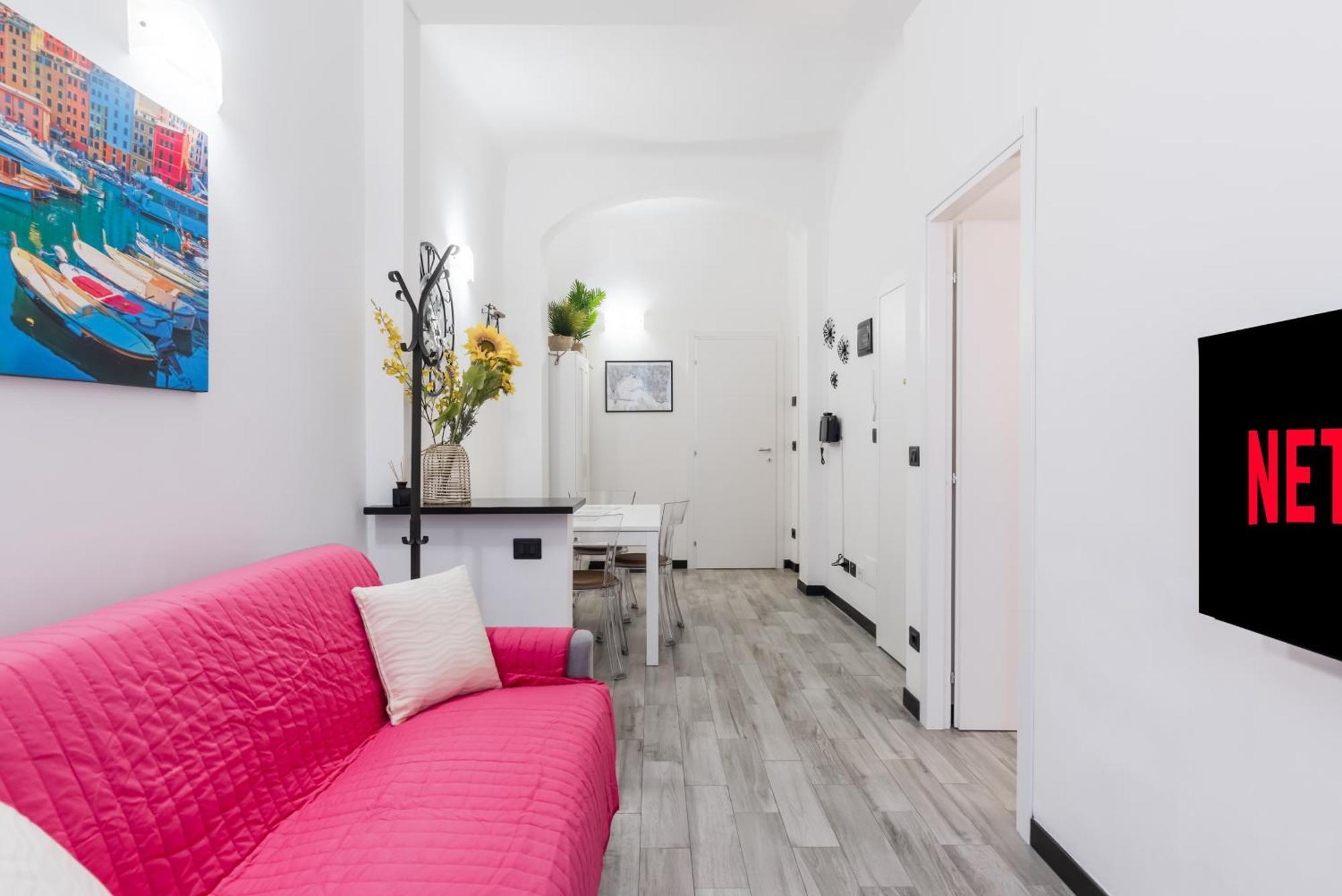 Acquario 5 Minuti, 1Br , Free A-C, Wifi & Netflix "City Center" By Tilo Генуя Экстерьер фото